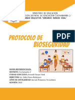 Protocolo de Bioseguridad