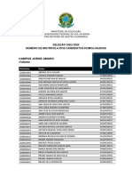 SiSU 2020 - NÚMEROS DE MATRÍCULAS-1