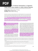 Alvarez Et Al 2017 - The Four Faces of Political Participation in Argentina