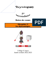 Chapitre 5 2022-2023 Dynamique