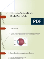 Pathologie de La Sclerotique