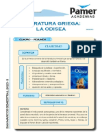 Lite - Sem 2 - LIteratura Griega - Odisea