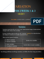 MATH 9 PT 2nd - 4th Quarter