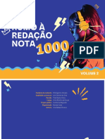 Rumo A Redacao Nota 1000 Volume 2 1 Semestre