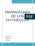 Las Propiedadades de Los Materiales 2