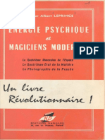 Énergie Psychique Et Magiciens Modernes La Quatrième Dimension de Lespace Et Le Quatrième État de La Matière, La Photographie... (Albert Leprince) (Z-Library)