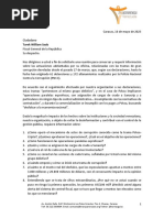 Carta Al MP de Transparencia Venezuela