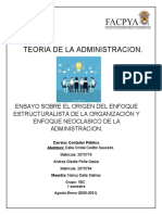 Teoria de La Administracion