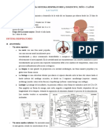 Anatomía y Fisiología Sistema Respiratorio y Digestivo Ya No Quiero Massssss