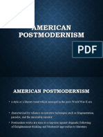 American Postmodernism