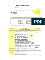 Sesiones de Aprendizaje