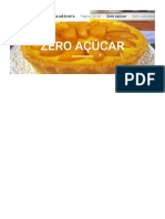 Receitas Saudáveis - Zero Açúcar