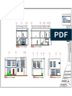 Plano Cortes y Fachadas