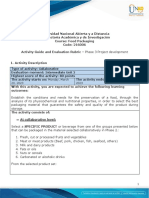 Activity Guide and Evaluation Rubric - Unit 2 - Phase 3 - Project Development