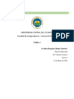 Tarea I. Derecho Mercantil