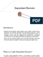 Light Dependant Resister