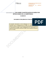 Borrador Guía Cuantificación de Daños Por Infracciones de La Competencia