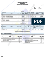 Reporte Calificaciones Academicas