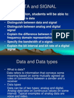 Data and Signals