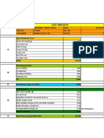 Cost Breakup