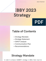 Uaebby X NNC 2023 Strategy