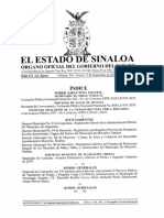 Angostura - 2019 - Reglamento Interno de La Administracion Publica Del Municipio de Ahome