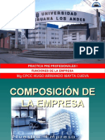 Funciones de La Empresa