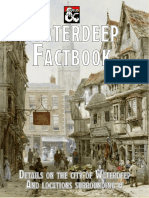 Waterdeep Factbook V1