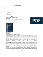 Laboratory Experiments in Organic Chemistry