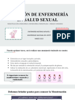 Atención de Enfermería en Salud Sexual 2023