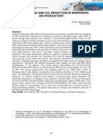 Energy Saving and Co Reduction in Energiron Dri Production