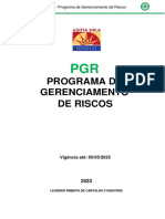 PGR - Programa de Gerenciamento de Riscos