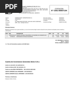 Cotización: Inversiones Generales Delco S.R.L