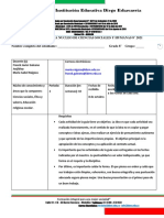 GUIA APRENDIZAJE - GRADO 8° - Ciencias Sociales y Humanas - PERIODO 3 - Año 2021