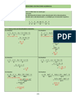 2 Operaciones Con Fracciones Algebraicas 3º