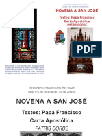 Novena de San Jose 2021