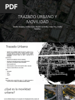 Trazado Urbano y Movilidad