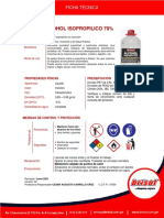 Ficha Tecnica Brisol Alcohol Isopropilico 70