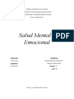 Salud Mental y Emocional