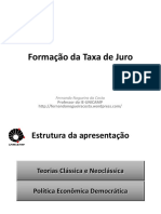 Aula 2 Formac3a7c3a3o Da Taxa de Juro 2017