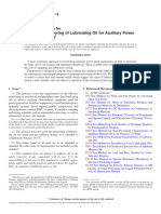 In-Service Monitoring of Lubricating Oil For Auxiliary Power Plant Equipment