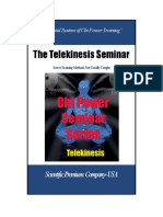 Telekinesis Seminar 2010