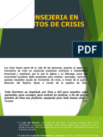 La Consejeria en Momentos de Crisis