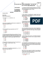 Problem Set 1 Subject 1 MSTE Key Answer