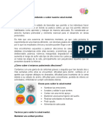 Aprendiendo A Cuidar Nuestra Salud Mental