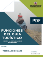 Funciones Del Guia Turístico