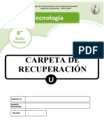 Carpeta de Recuepracion 6°grado Primaria