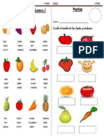 Semana 4 4° Grado Ingles