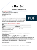 Dad's Run Registration