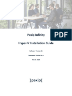 Pexip Infinity Hyper-V Installation Guide V31.a